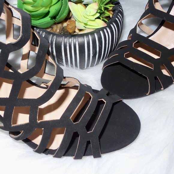 Strappy Open Toe Heels - Picture 5 of 6